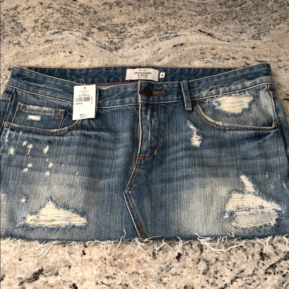 Abercrombie & Fitch Jean skirt
